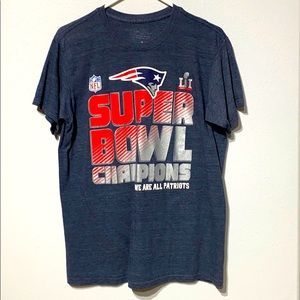 Fanatics Tri Blend Patriots Super Bowl 51 LI Shirt